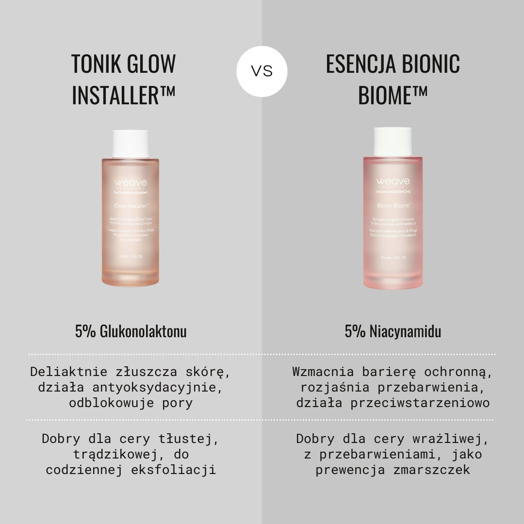 Tonik złuszczający Glow Installer™ z 5% PHA i kompleksem enzymów 150 ml