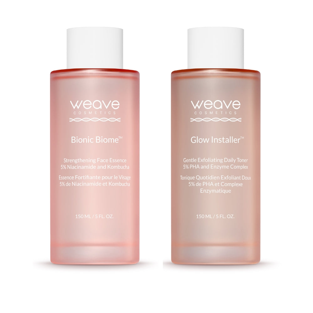 Set Texture – Essenza rinforzante Bionic Biome + Tonico esfoliante Glow Installer