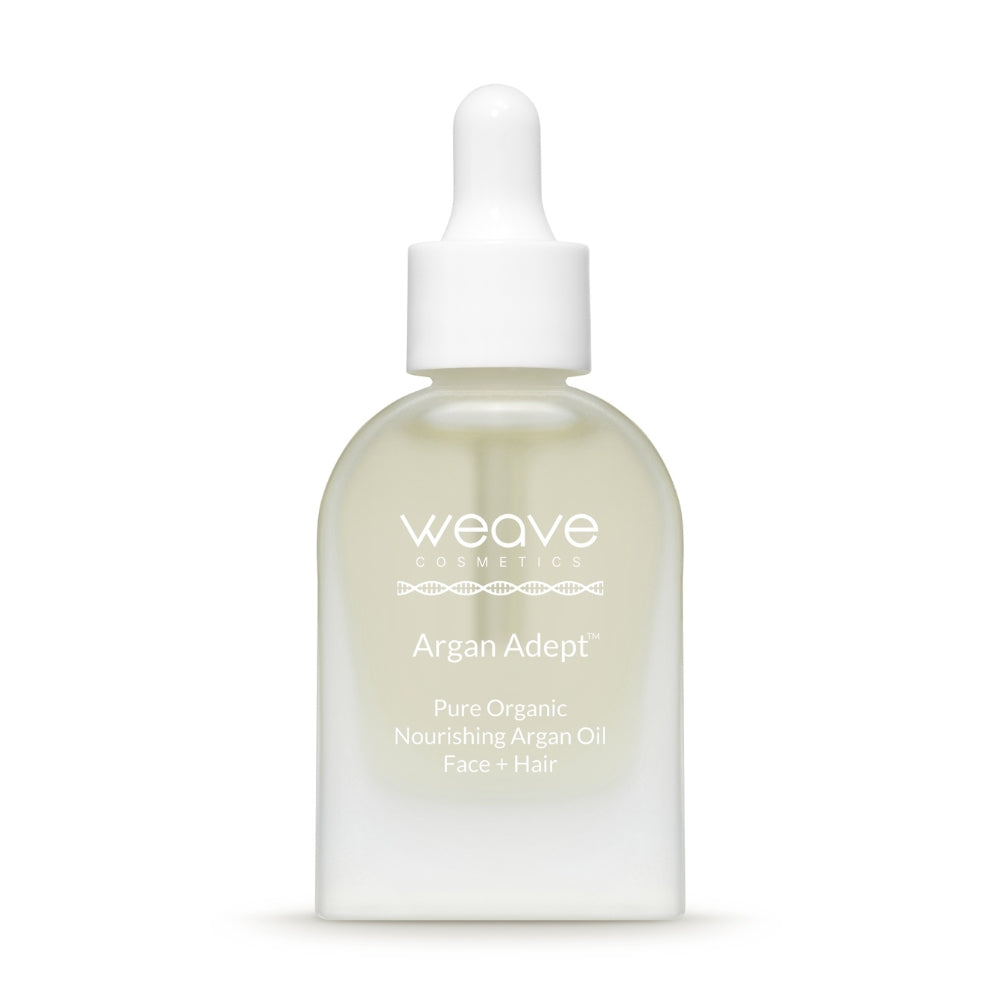 Organiczny Olejek Argan Adept™ do twarzy i włosów - zimnotłoczony i deodoryzowany 30 ml