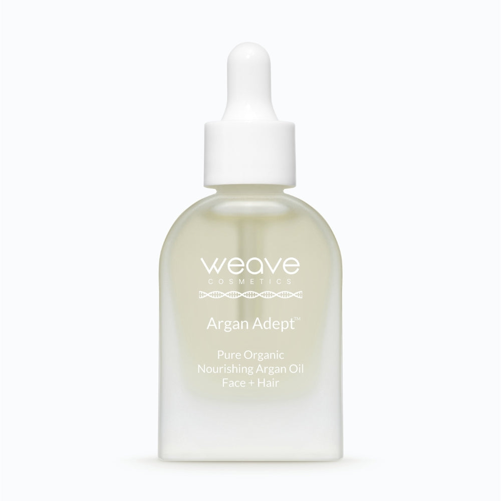 Organiczny Olejek Argan Adept™ do twarzy i włosów - zimnotłoczony i deodoryzowany 30 ml