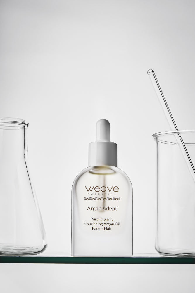 Organiczny Olejek Argan Adept™ do twarzy i włosów - zimnotłoczony i deodoryzowany 30 ml