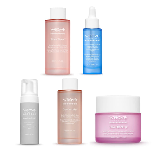 Zestaw Treningowy - Pianka + Tonik + Esencja + Serum + Krem